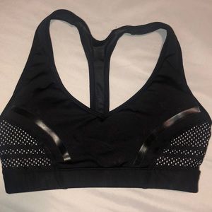 Lilybod Padded Sports Bra in Black (Small)